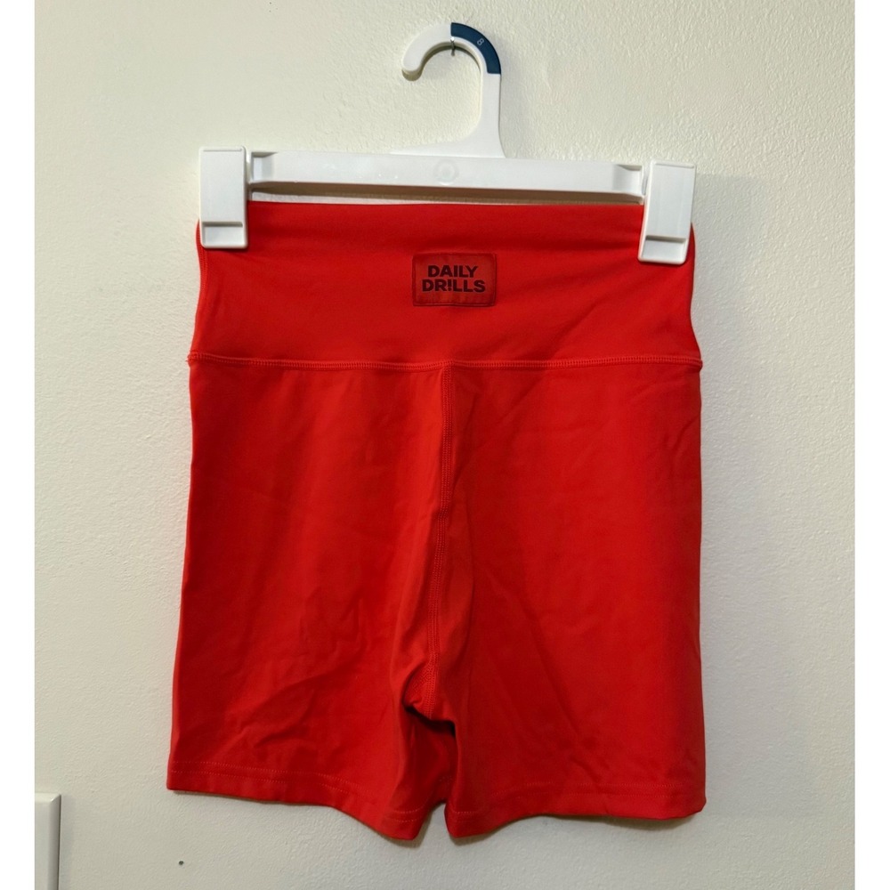 Daily Drills Go! Shortie Shorts Heart & Bodega Tonal Patch Size S NWT